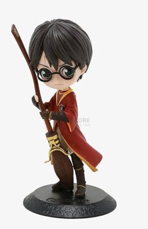 Harry Potter With Broom Q-Posket 15cm