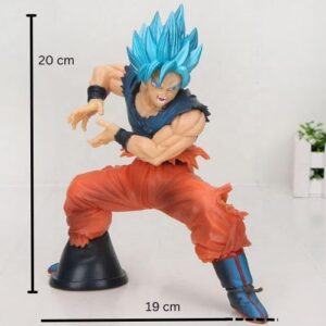 DBZ Goku Super Saiyan Blue Hair 19cm Action Figure