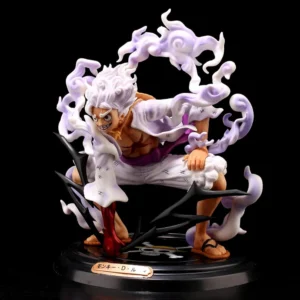 Luffy Gear 5 With Black Base 20cm Action Figure