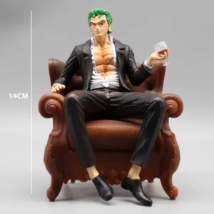 Zoro Sitting On Couch 14cm Figure