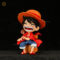 Luffy Laughing Sitting 12cm Figure