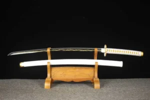 Zenitsu White Wooden LED Katana 104cm