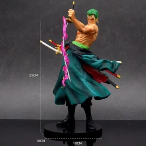 Zoro standing with sword 21cm