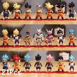 Dragon Ball Z 21pcs Set Action Figure 6cm