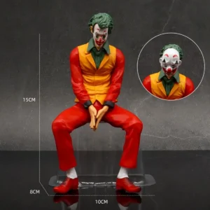 Red Joker Sitting Figure 15cm