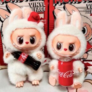 Labubu Coca Cola Doll Keychain