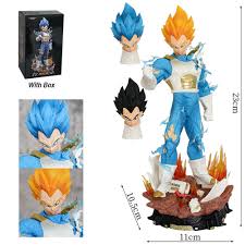 Vegeta Standing Three Heads 23cm Figure