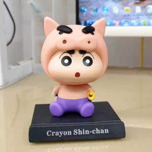 Shinchan Pig Suit Bobblehead