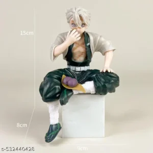 Sanemi Shinazugawa Sitting Action Figure 15cm